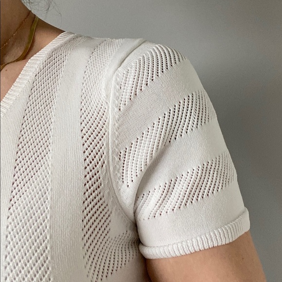 French Connection | white bandage dress | cap sleeves - Picture 3 of 16